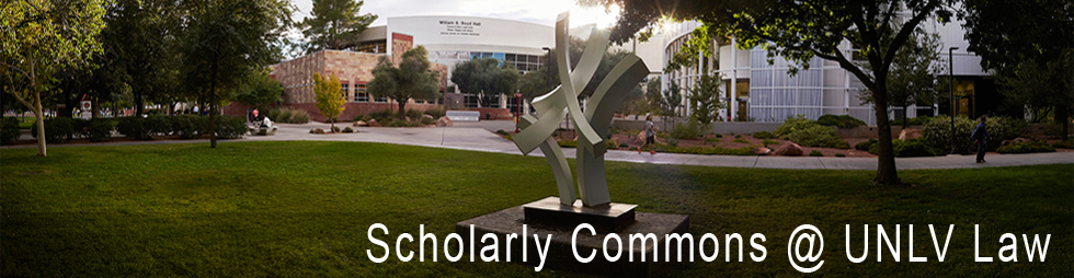 Scholarly Commons @ UNLV Law