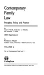 Contemporary Family Law: Principles, Policy, and Practice
