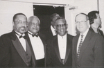 Black of White Photograph of Four Individuals by Las Vegas Chapter of the National Bar Association