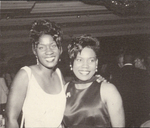 Black and White Photograph of Two Individuals by Las Vegas Chapter of the National Bar Association